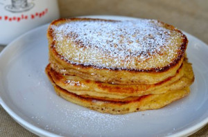 blog eggnog pancakes