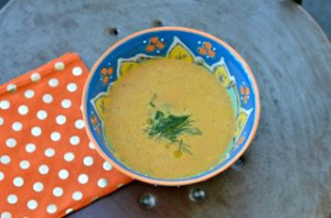 blog carrot dill soup