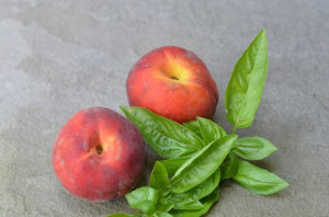 blog peach basil