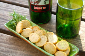 blog rosemary cheese coins